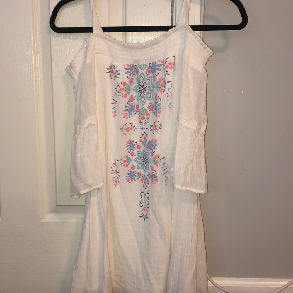 Girls white dress